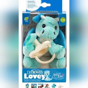 Dr.brown's Blue Dragon Lovely pacifier & teether holder